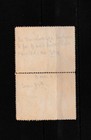 Yemen Golden Stamps Surcharged Strip Of 2 