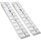 94 x 15 aluminum Trailer Ramps 6000 Lbs Capacity Heavy-duty Loading Ramps 