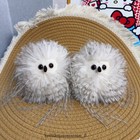 Jellycat Bertie Owlet Cute Fluffy Fur Dolls Plush Toys 4 7in
