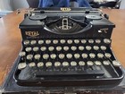 Antique 1928 Royal Portable Model P Glossy Black Typewriter P110620 No Case