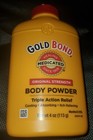 2x Gold Bond Body Powder Medicated 4 Oz With Talc Original Formula New