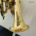 Beautiful Vintage Professional Trumpet Brass Polished With Mouthpiece Decorative