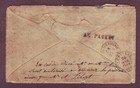 Ny To Belgium Cover 3-color Franking   Red Markings From Classic Era W Letter   