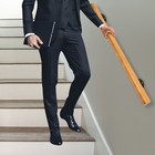 Wood Handrails For Indoor Stairs Steps Railing Wall Mounted 4ft 3 3ft 3ft 2ft