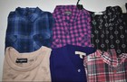 Wholesale Bulk Lot Of 12 Womens Small 4-6 Long Sleeve Business Casual Blouses
