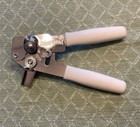 Swing-a-way Swing Away Manual Hand Held Can Opener   Jar Opener White Hsndles