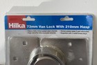 Hilka 73mm Van Lock With 210mm Hasp 3 Keys Heavy Duty High Security Garage Shed