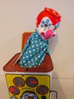 Vintage Musical Jack-in-the-box - 1968 - Mattel burbank Toys - Tested working