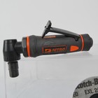 Dynabrade Nitro Dgr31 Angle Air Die Grinder Kit Discs Stones Black Used Set