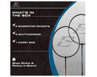 Eastpoint Sports 2 Player Badminton Racket Set  Contains 2 Rackets With Tempered