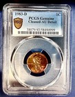 Extremely Rare 1983 D Penny W  Multiple Mint Mark Errors - Pcgs Encapsulated