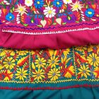 Puebla Mexican Hippie Peasant Vintage Embroidered Blouse Top Assorted Colors
