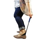 Metal Shoehorn 18  Long Get Your Shoes Slip On Effortlessly Eliminates Bending