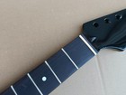 Gloss Black Maple 22fret Guitar Neck  Rosewood Fretboard