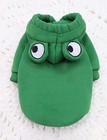 Cute Frog Dog Sweater Coat Pet Dog Hoodie Winter Clothes For Small   Medium Dogs