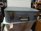 Mcm Vintage Luggage Mauve Suitcase 1950   s    starline    Satin Lining W  Key