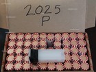 2025 P d Lincoln Shield Cent 2 Tubes Sealed Obw Bank Roll 50 Coins Each Gem Bu