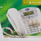 At t Two Line Hands Free Speakerphone Caller Id Waiting Data Telephone Model 972