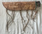 American Indian western Frontier Beaded  Fringed Scabbard And Side Knife