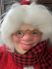 Vintage Harold Gale Store Display Mrs Santa Claus Plush Robe 27 Inch Excellent 