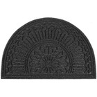 Half Round Front Door Mat 24x36 Non-slip Outdoor Indoor Floor Doormat Carpet Rug