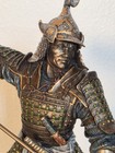 Veronese Samurai Warrior With Yari Spear Cold Cast Bronze Resin Statue 10 