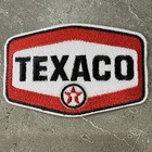      Texaco Gasoline Embroidered Iron-on Patch Racing Car Mechanic Gas Oil Station