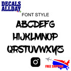 Personalized Instagram Decal Custom Vinyl   Instagram Tag Name Sticker