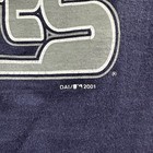 Ny Yankees Shirt Mens Large Vintage World Series Champion 2001 Long Sleeve Blue