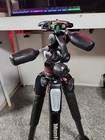 Manfrotto 055 Aluminum 3-section Tripod Kit With 3-way Adjustable Head