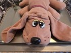 Vintage 1985 Large Pound Puppies 18    Brown Tonka Toys Plush