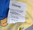 Vtg Disney Winnie The Pooh Nursery Window Valance 84x15 Yellow Moon Cotton Stars