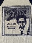 Vintage 1980 Frank Zappa Belkin Dicesare-engler Productions Ohio Concert T-shirt