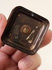Sewing Vintage Figural Metal Windup Tape Measure Coffee Grinder