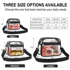 Uspeclare Clear Bag For Stadium Events Clear Sports Fan Handbags Purses