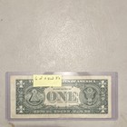  1 Federal Reserve Note Error 6 Of A Kind 8 s Serial Number