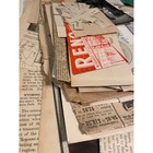 Vintage antique Junk Journal Crafting Lot - Approx 2 Lbs - Over 100 Pcs