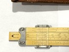 Vintage Pickett Slide Rule Model 902 Simplex Trig W  Leather Case