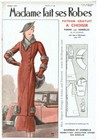 1930s Madame Fait Ses Robes Vintage French Sewing Lesson Magazine Deco Fashion