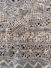 Antique Maltese Silk  Bobbin Lace Victorian Table Linen Tablecloth C1860