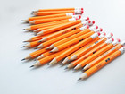400pcs 4   Golf Pencils Pre-sharpened  Break-resistant Lead No  2 Half Pencils W