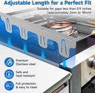 Stove Gap Filler  Stove Gap Covers Stainless Steel Adjustable 13 8-27 5in 2 Pack