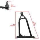 Caltric Front Upper Lower Left Right A-arm For Yamaha Raptor 700 Yfm700r 2006-09