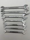 Vintage Craftsman Double Open End Wrench V Series  Metric  15mm To 6mm  7 Pcs