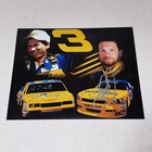 2- Dale Earnhardt Jr With Sr Wrangler Daytona Chevy  3 Signed Nascar 8x10 Photos
