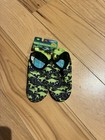 Speedo Toddler Swim Booties Size 9-10 Large Green Water Shoes