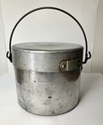 Vintage Camping Cook Set Cookware Complete With Storage Container Retro Metal