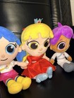 Lot Of 3 True And The Rainbow Kingdom Plush Stuffed Dolls- Zee Grizelda   Aurora