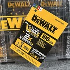 Nib Dewalt Flextorq 100 Piece Impact Ready Drill Driver Bit Tool Set Tough Case 