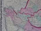  map  Johnson s Asia  c  1861 